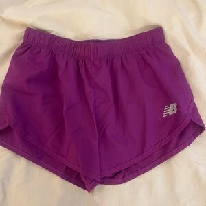 New Balance Women's Purple Athletic Shorts